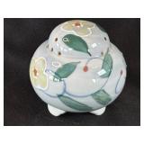 VINTAGE BEN RICKERT FLORAL GINGER JAR STYLE