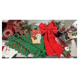 Several Christmas Decorations As Pictured