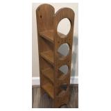 Wooden 4 Slot Wine/Soft Drink Bottle Rack 29.25ï¿½