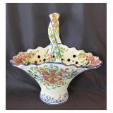 Jay Willfred Andrea By Sadek Ceramic Basket Vase