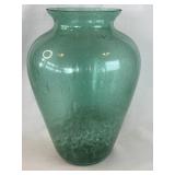 Vintage American Hand Blown Bubble Glass Vase