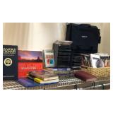 U - MIXED LOT OF BOOKS & DVDS (MA10)