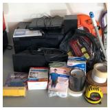 U - DELL PC, SONY PLAYER, EXTENSION CORD, MASKS