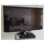 U - SAMSUNG 40"TV W/ PLAYER & REMOTES (R21)