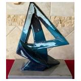 375L - WILL HERRERA SCULPTURE W/ COA (LD25)