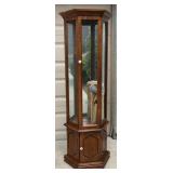 U - LIGHTED CURIO CABINET (GD60)