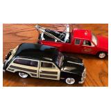 U - 1949 FORD WOODY & TOW TRUCK REPLICAS (LA12)