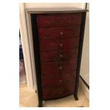 U - 6-DRAWER JEWELRY ARMOIRE (MA54)