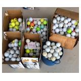 U - LARGE LOT OF GOLF BALS (YN4)
