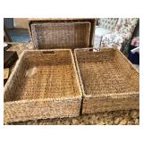 U - LOT OF 4 BASKET TRAYS (LA49)