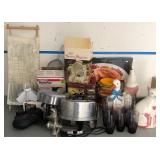 U - SLICER, FONDUE POT, GRINDER, COLLECTIBLES