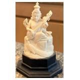 Y - SARASWATI HINDU GODDESS 5"T (D55)