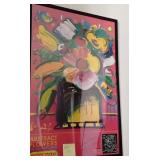 Y - PETER MAX ART FRAMED (NM15)