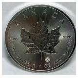 S - 1 OZ .9999 FINE SILVER CANADA (Z)