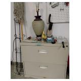 Y - TABLE LAMP, FILE CABINET, MOP & MORE (NG4)