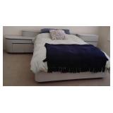 Y - BED, MATTRESS, NIGHTSTANDS, DRESSER, BEDDING