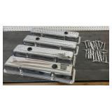 P -  CHROME VALVE COVERS WITH BOLTS (G)