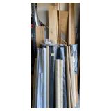 P - ROLLS OF VINYL AND LUMBER (G130)