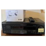 P - SONY AUDIO VIDEO CONTROL WITH REMOTE (J11)