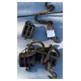 P -  VINTAGE INDUSTRIAL PULLEYS (G85)