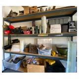 P - GARAGE SHELVES ASSORTED CONTENTS (G128)