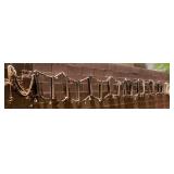 P - VINTAGE WOODEN ROPE LADDER SECTIONS (Y10)