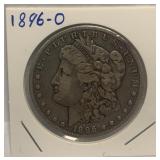 S - 1896-O MORGAN SILVER DOLLAR (J7)