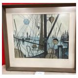 11 - OTTO EGLAU LTD ED ART FRAMED 22X24" (F75)