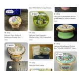 N - 2 HALCYON DAYS ENAMEL TRINKET BOXES (H108)