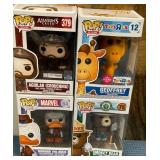 N - LOT OF 4 POP! COLLECTIBLE FIGURES (M23)