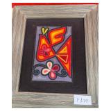 11 - FRAMED ARTWORK 22X20" (F174)