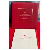N - FRANKLIN MINT BRONZE FIRST EDITION SET (H102)