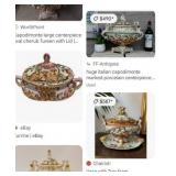 11 - CAPODIMONTE CENTERPIECE 14X17" (F49)