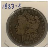S - 1883-S MORGAN SILVER DOLLAR (J23)