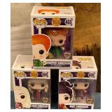 N - LOT OF 3 POP! COLLECTIBLE FIGURES (M7)