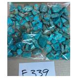 394 - BAG OF TURQUOISE BEADS (F339)