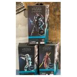 N - LOT OF 3 ACTION FIGURES (M35)