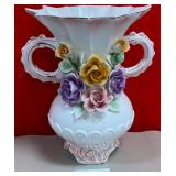 11 - CAPODIMONTE VASE 13"T (F24)