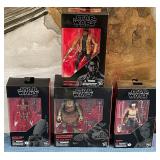 N - LOT OF 4 STAR WARS ACTION FIGURES (M3)