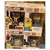 N - LOT OF 4 POP! COLLECTIBLE FIGURES (M15)