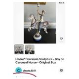 11 - LLADRO CAROUSEL HORSE FIGURINE (B139)