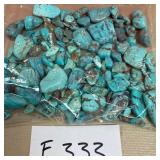 394 - BAG OF TRUQUOISE BEADS (F333)