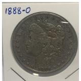 S - 1888-O MORGAN SILVER DOLLAR (J19)