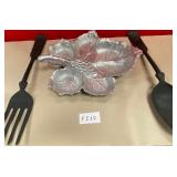 11 - ARTHUR COURT LEAF DISH & DECOR FORK & SPOON