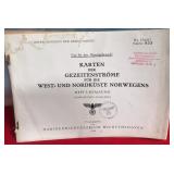 11 - WWII GERMAN NAUTICAL CHART (H263)