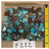 394 - LOT OF TURQUOISE BEADS (F222)