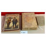 11 - LOT OF 3 VINTAGE HARDBOUND BOOKS (F160)