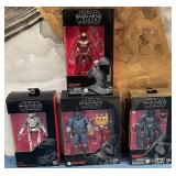 N - LOT OF 4 STAR WARS ACTION FIGURES (M2)