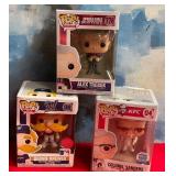 N - LOT OF 3 POP! COLLECTIBLE FIGURES (H47)