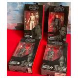 N - LOT OF 4 STAR WARS ACTION FIGURES (H56)